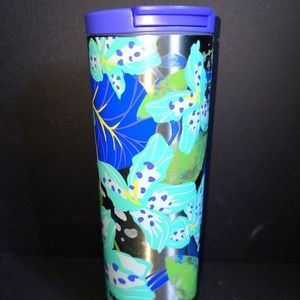 Starbucks Summer 2021 Floral Vacuum Insulated 16oz